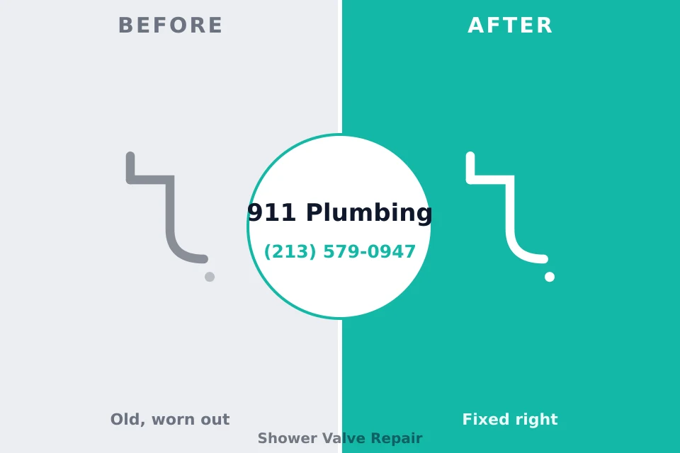 Before and after: plumbing company Hillburn, NY